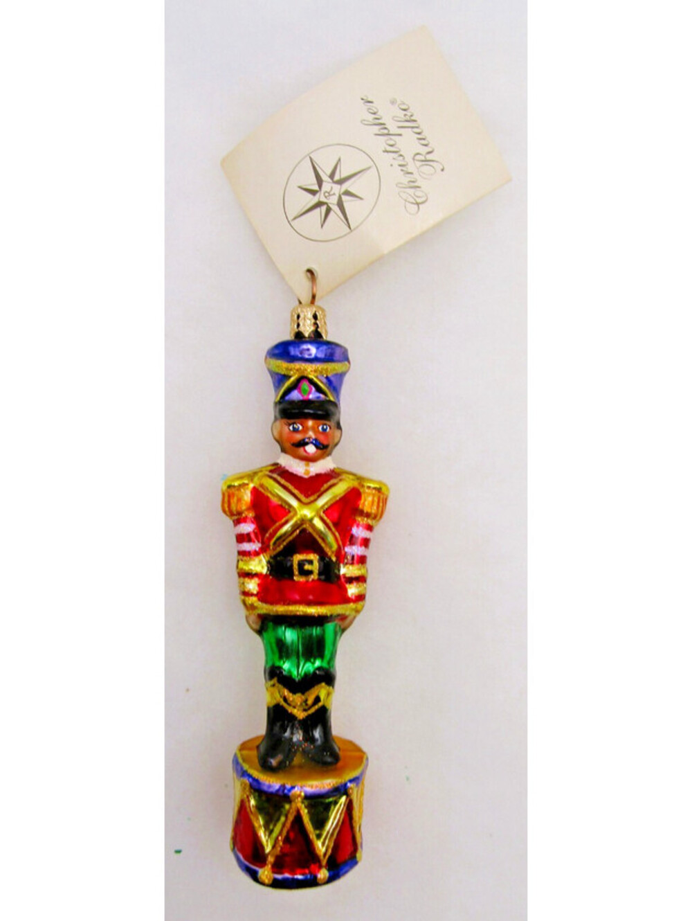 Christopher Radko 2001 Major Holiday Ornament 01-CB-13 with Original Tag